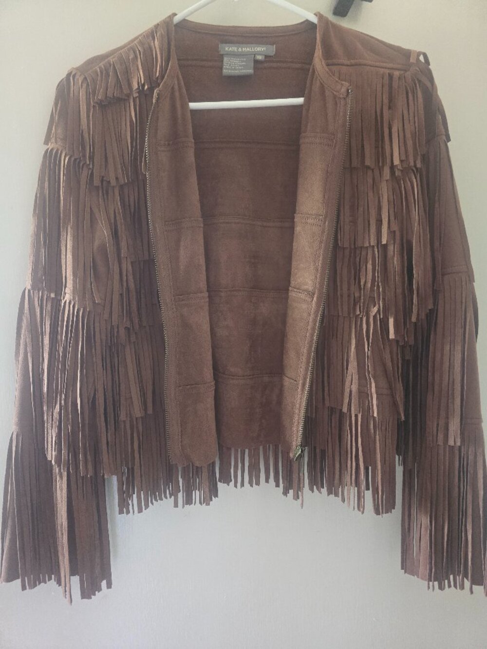 Kate & Mallory Suede like Jacket